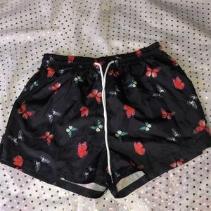 Cute butterfly shorts